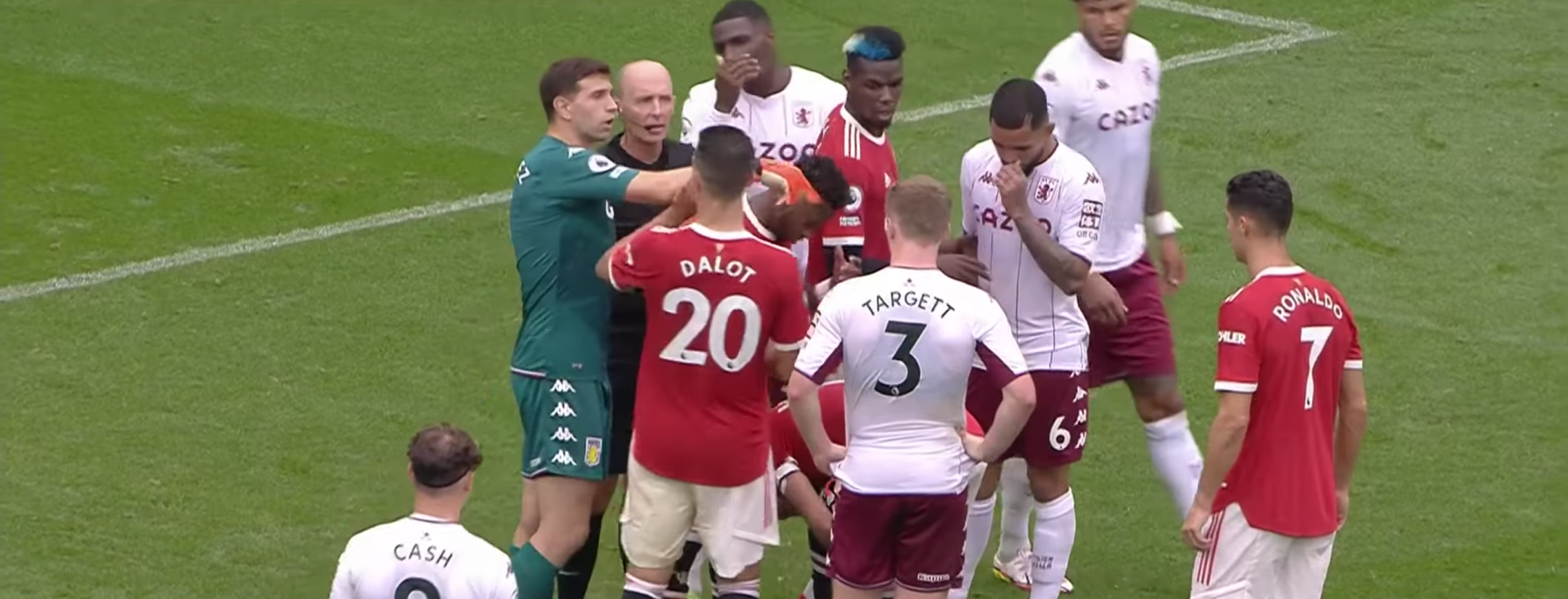 Bruno Fernandes Penalty vs Aston Villa