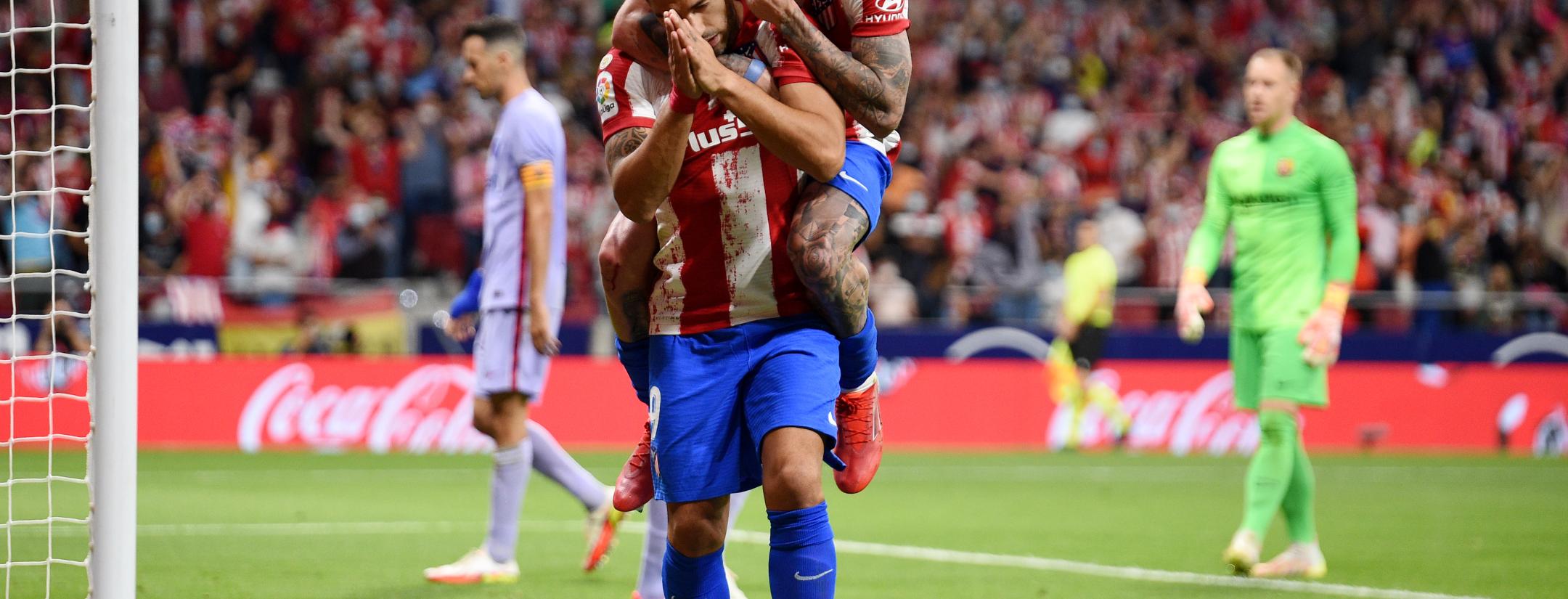 No Suarez Celebration Vs Barcelona