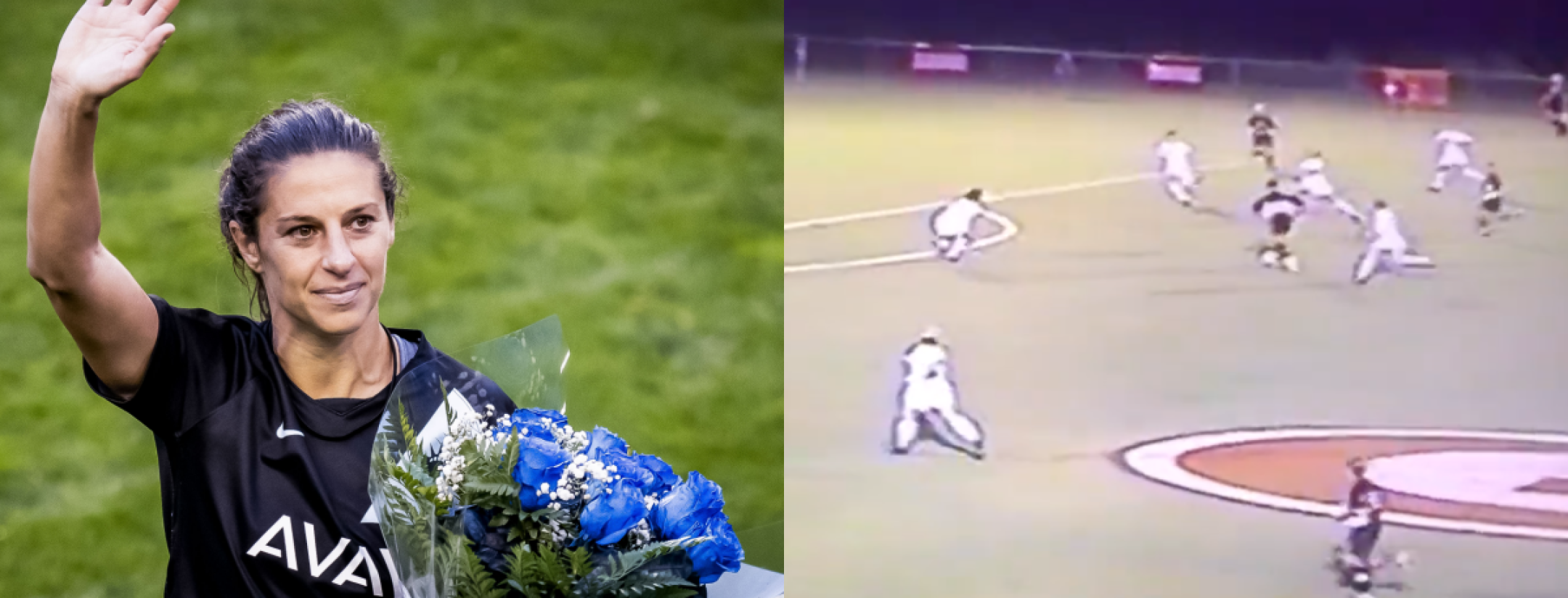 Carli Lloyd First College Goal