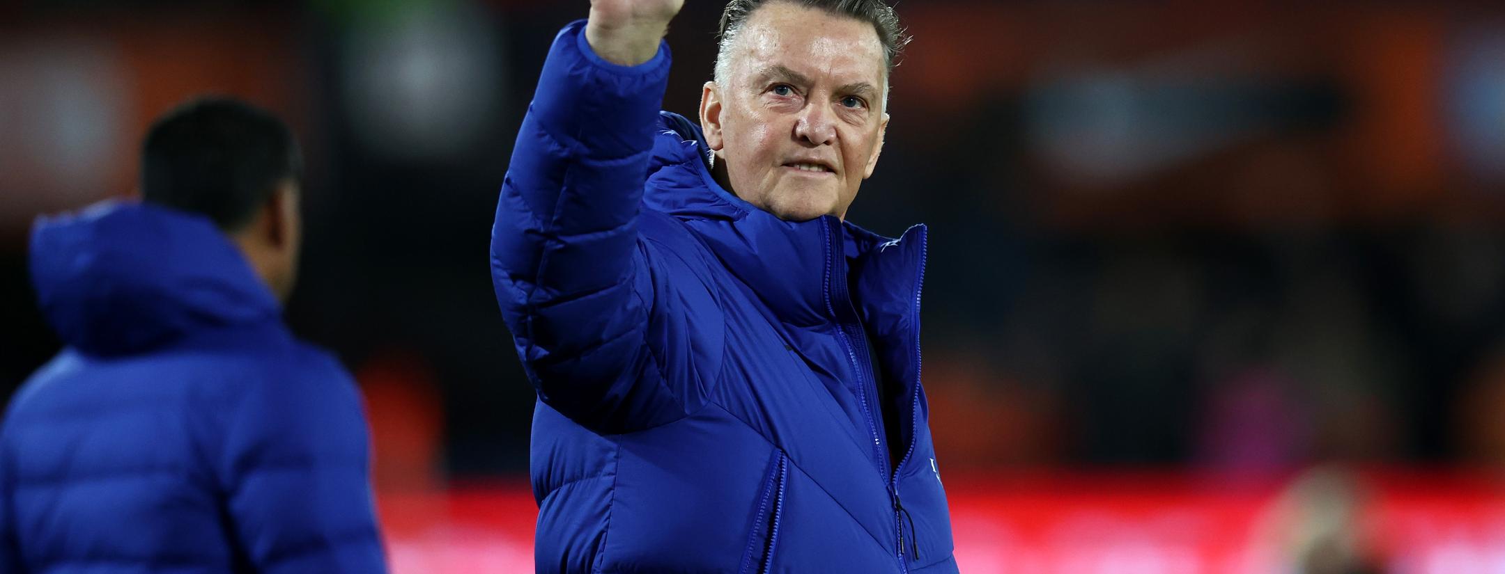 Louis van Gaal Bike Accident