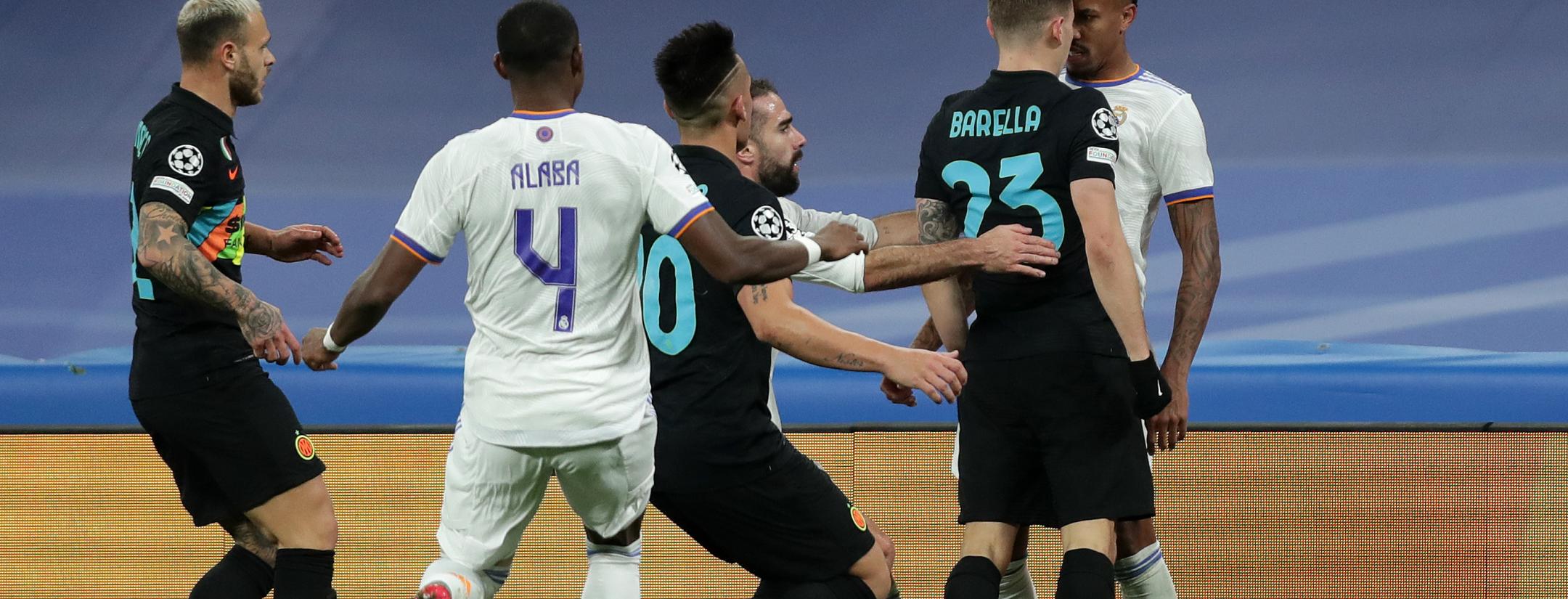 Barella Red Card vs Real Madrid