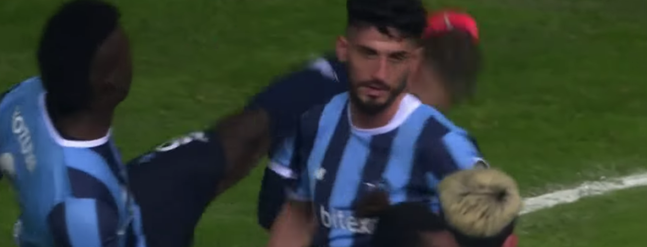 Mario Balotelli Kicks Teammate In Goal Celebration