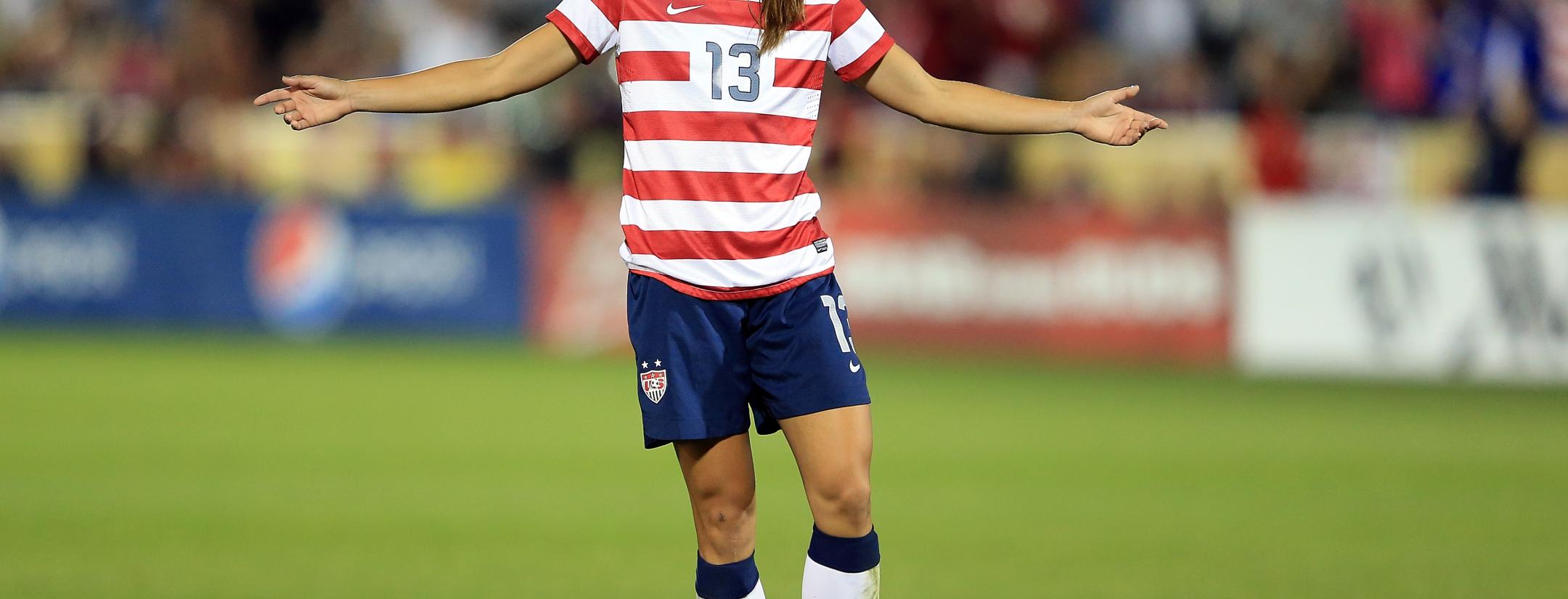 Alex Morgan In 2012
