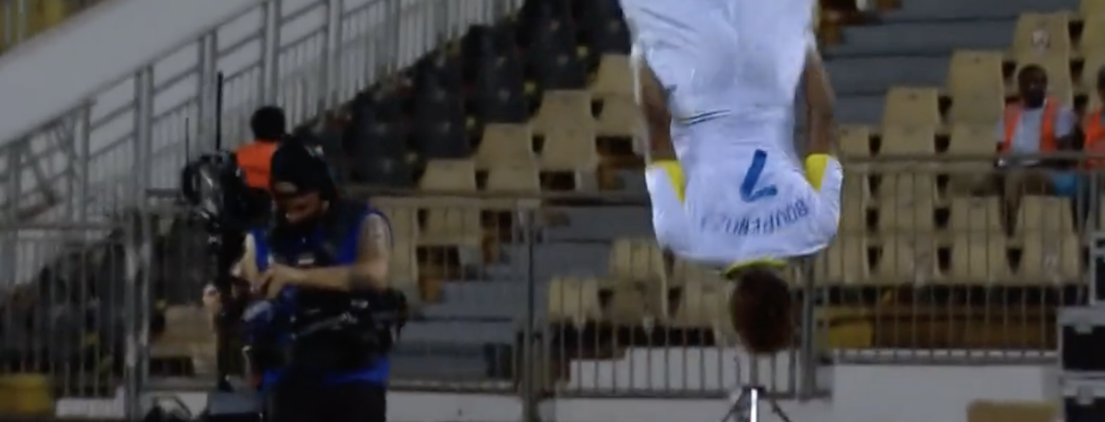 Aaron Boupendza Goal Celebration vs Comoros Islands