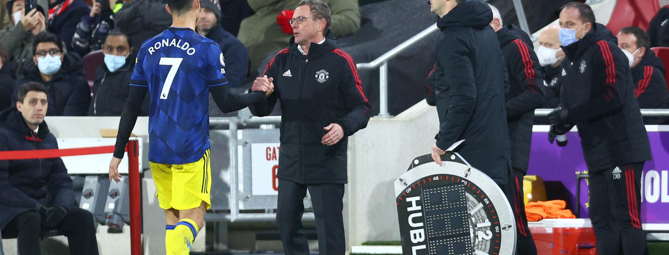 Cristiano Ronaldo Benched vs Brentford