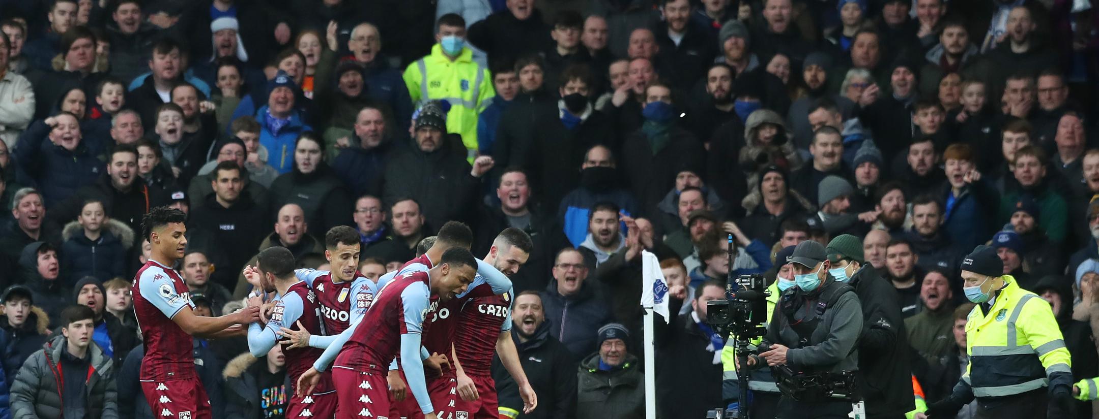 Everton Fans Bottle Incident