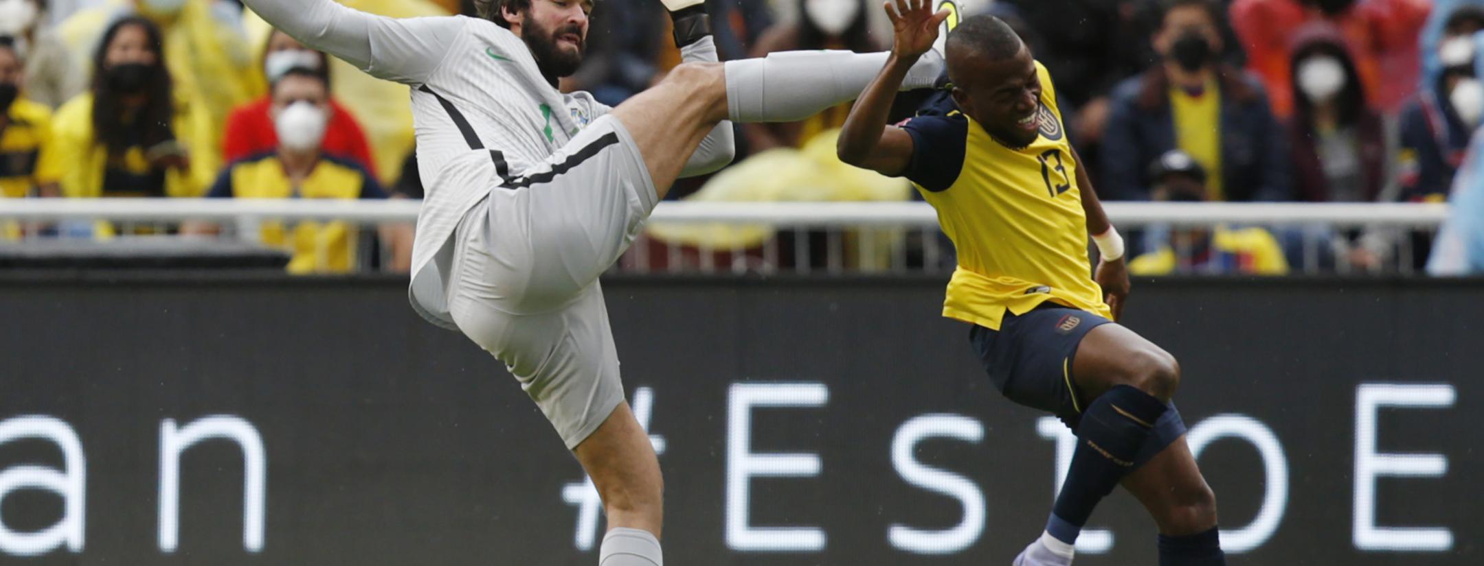Alisson Red Cards vs Ecuador