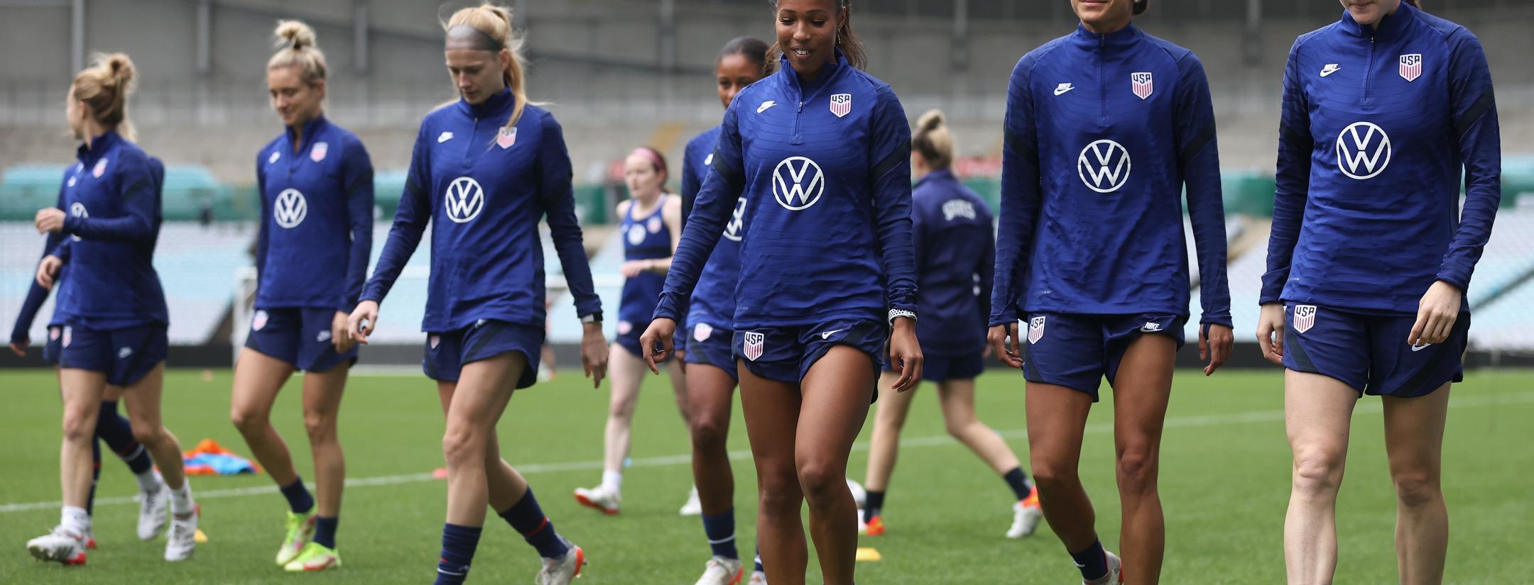 USWNT Roster 2022 SheBelieves Cup