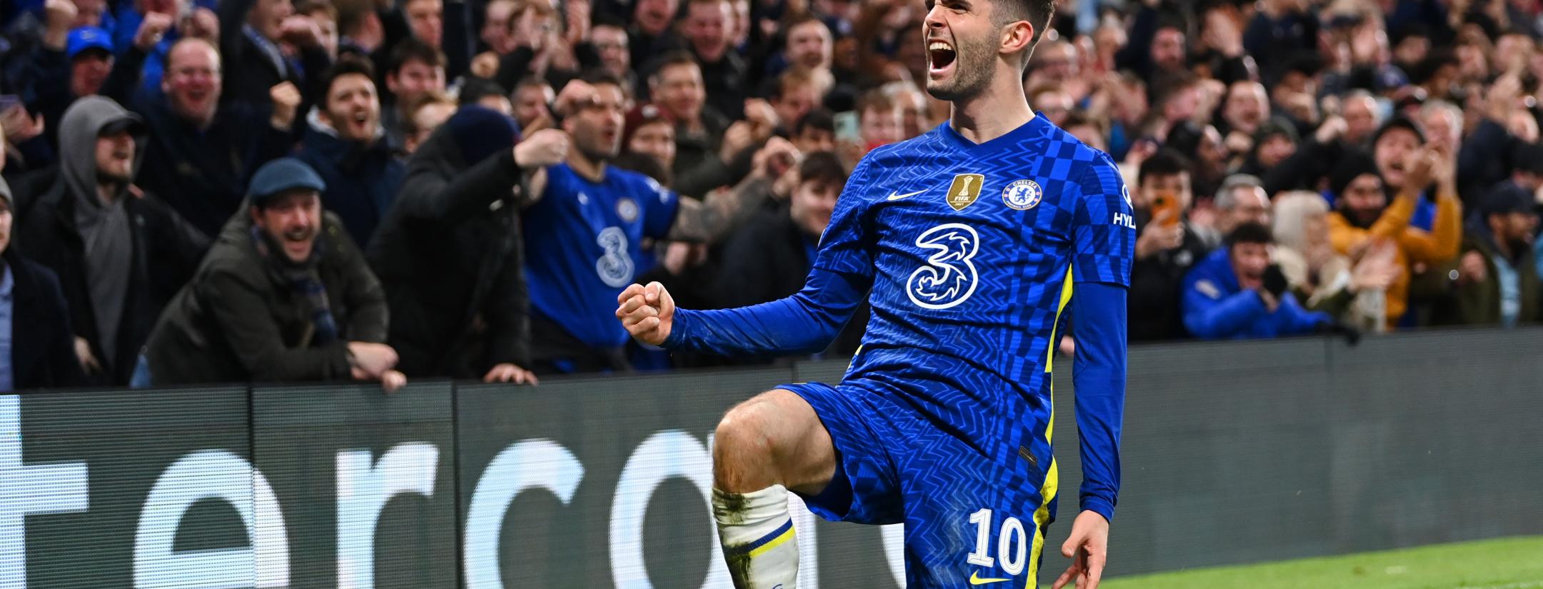 Pulisic vs Lille Goal Celebration