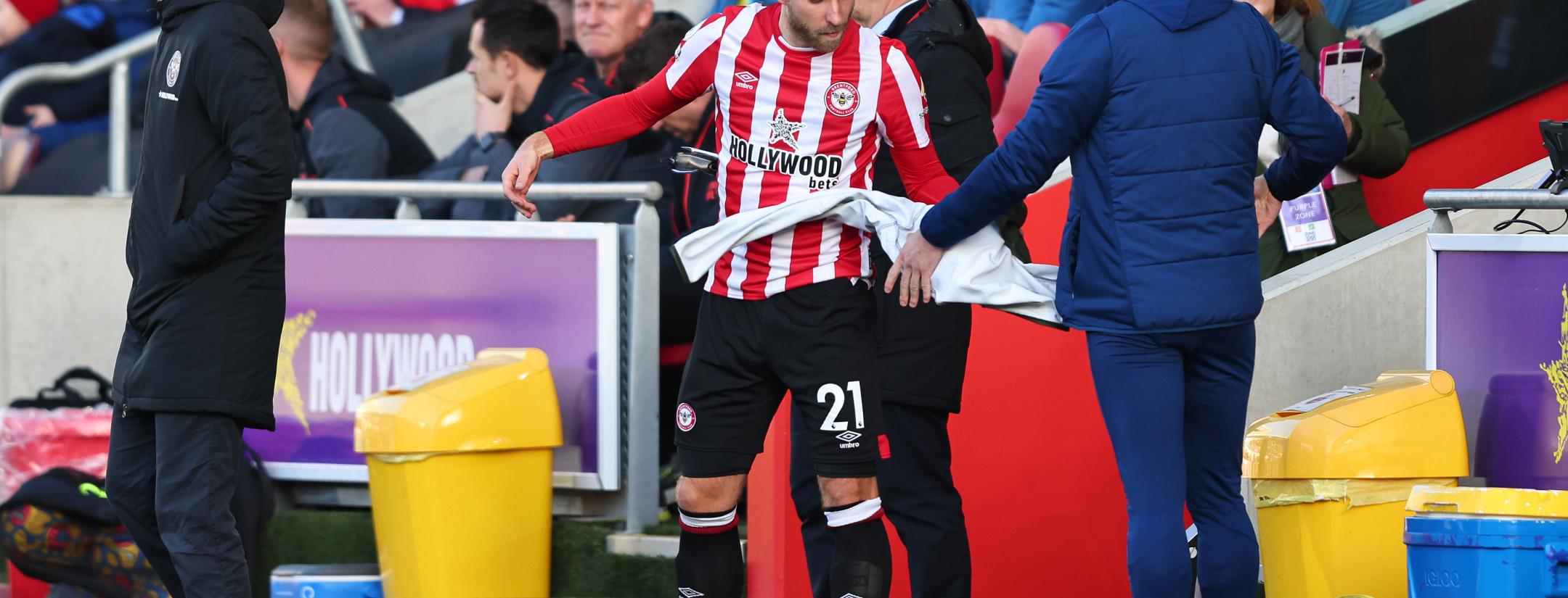 Christian Eriksen Brentford Debut