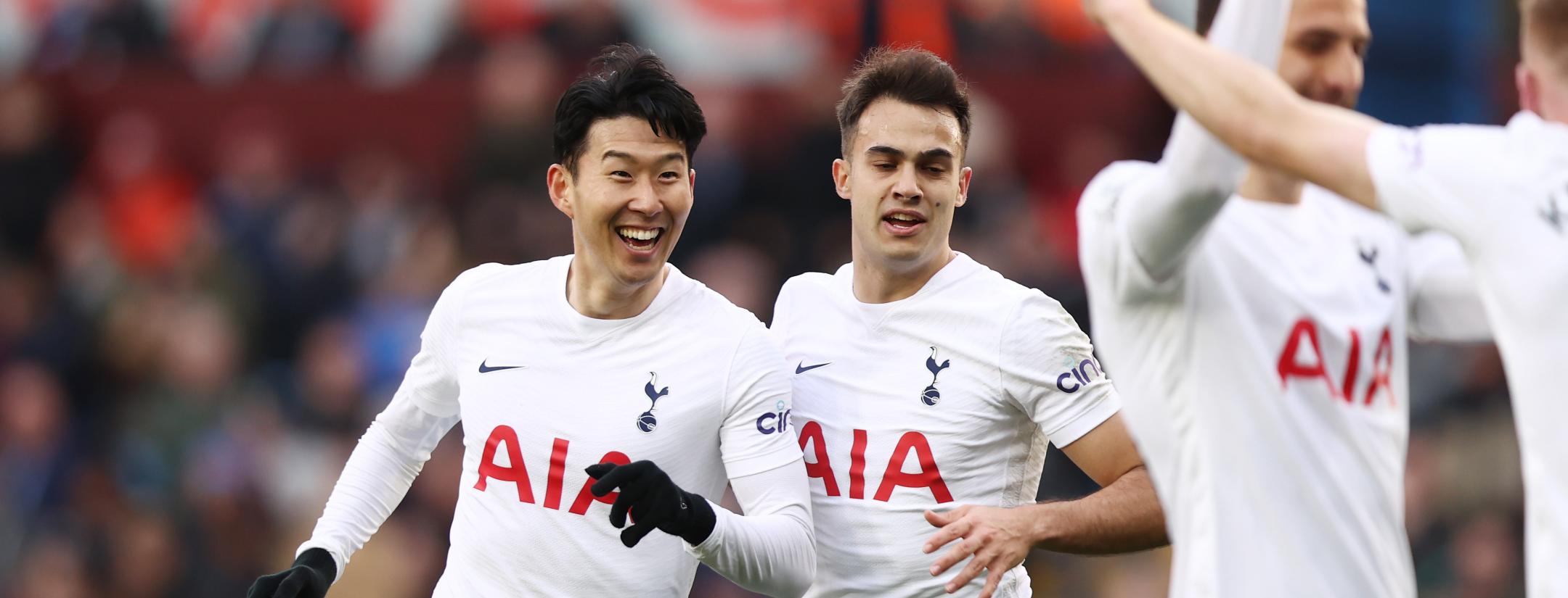 Son Hat Trick vs Aston Villa