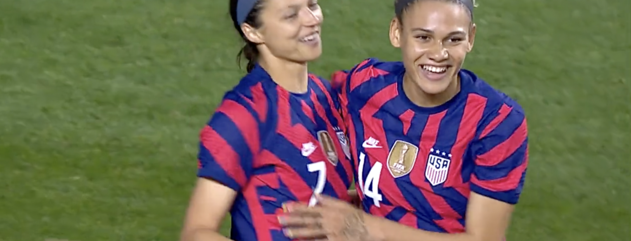 First Trinity Rodman USWNT Goal