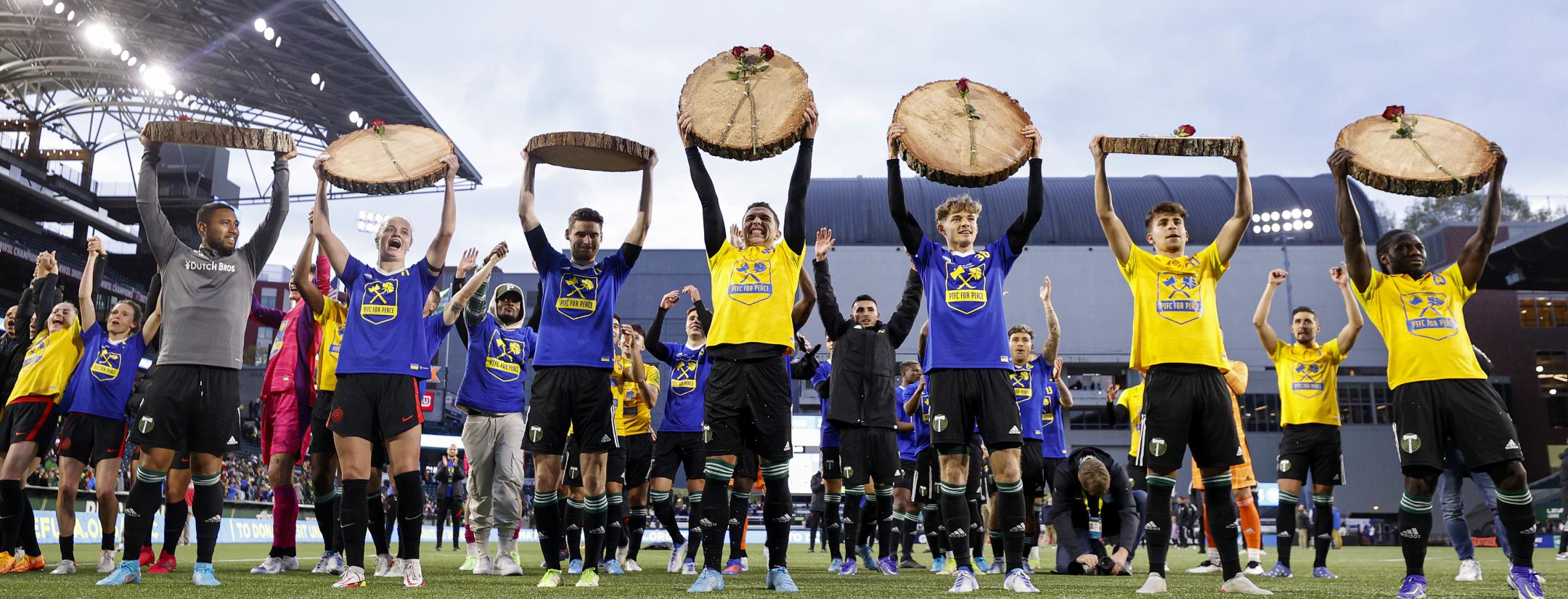 Timbers Thorns Charity Match
