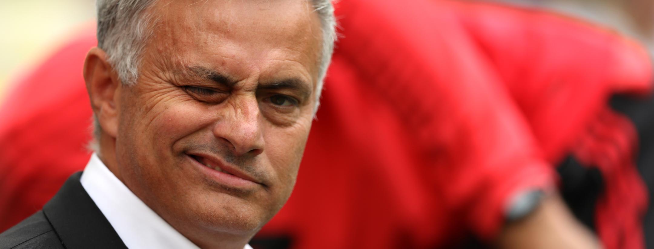 Jose Mourinho Winking | Tammy Abraham wink