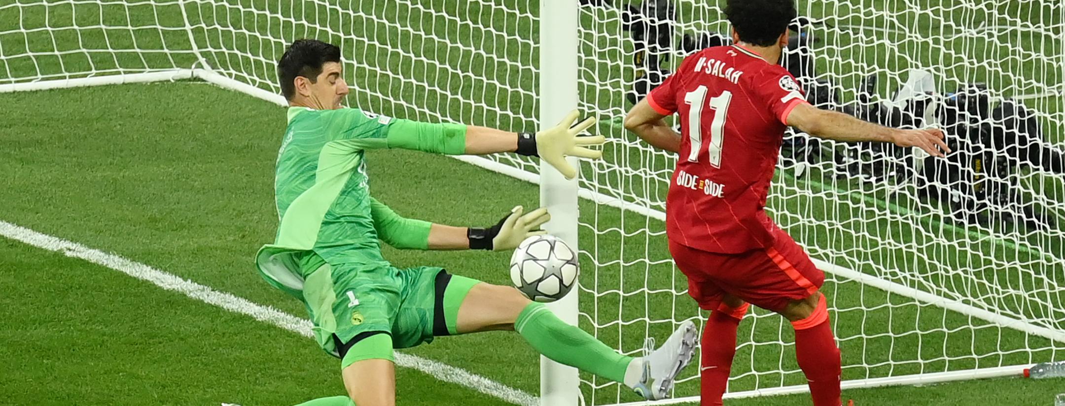 Courtois Saves vs Liverpool