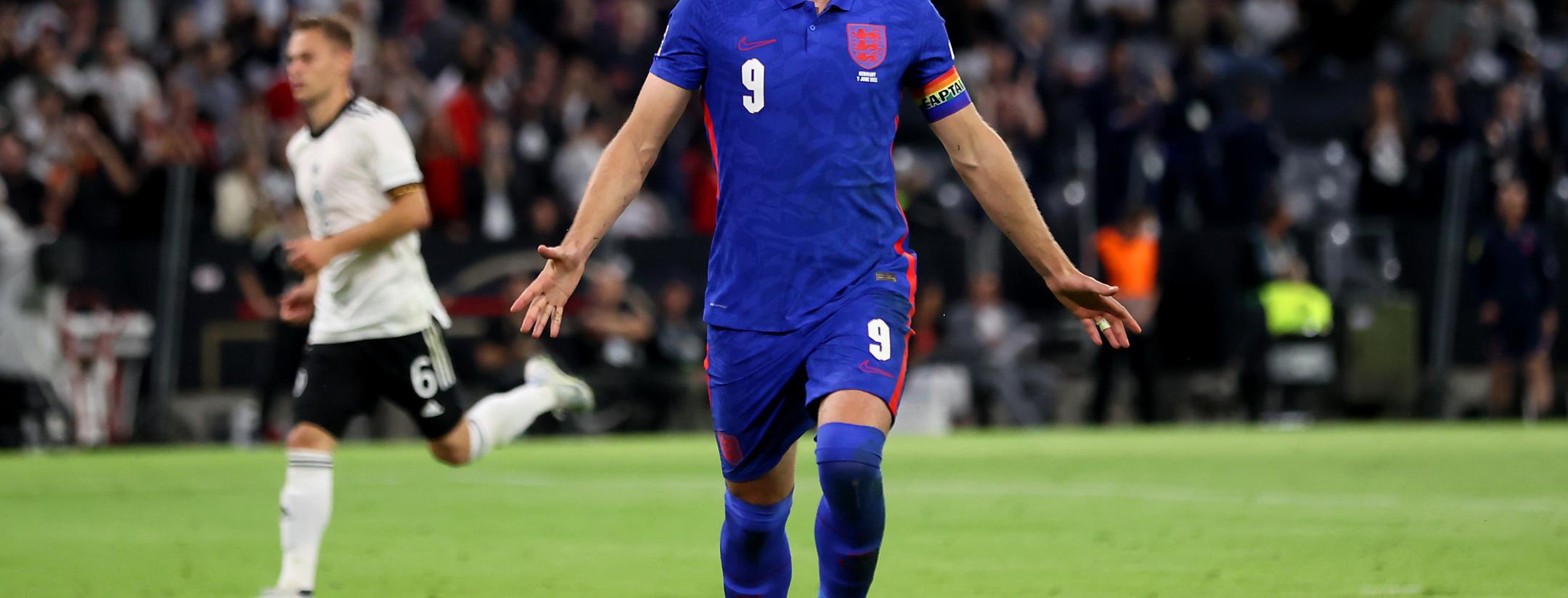 Harry Kane Converts England Penalty vs Germany