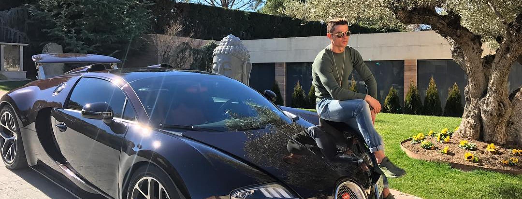 Cristiano Ronaldo Car Crash