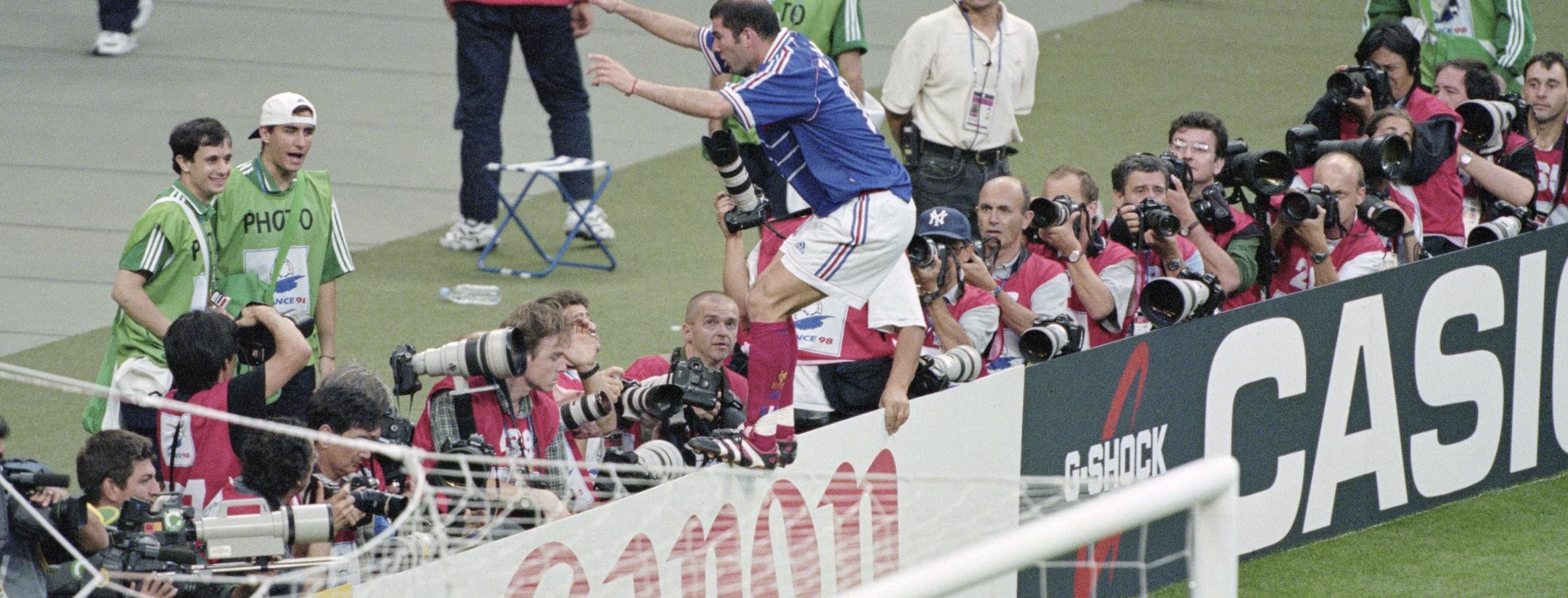 Zinedine Zidane In 1998