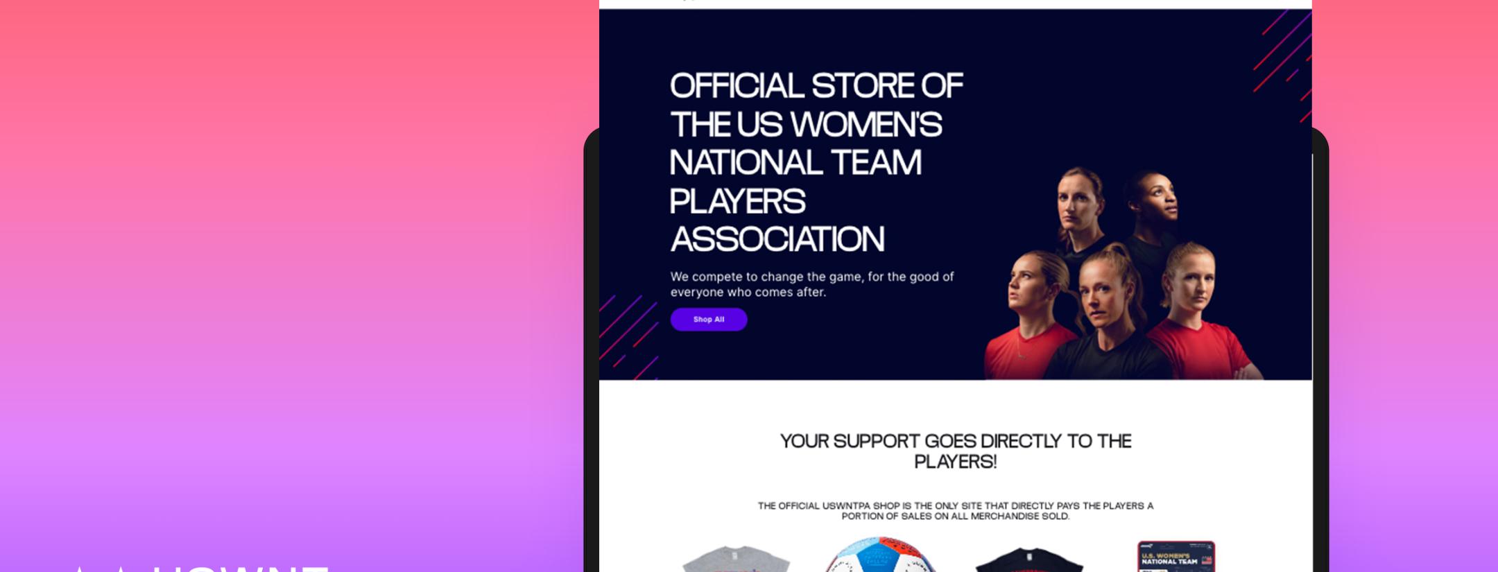USWNT Merch now available from the USWNTPA