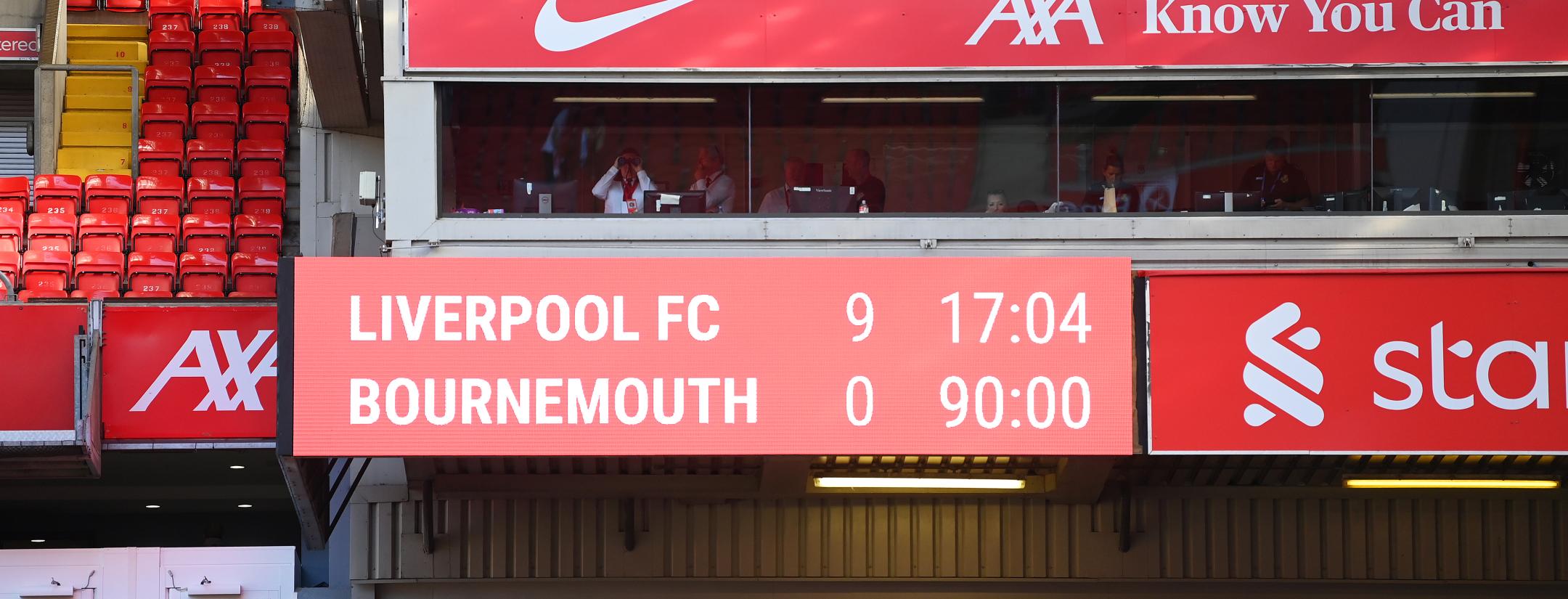 Liverpool vs Bournemouth Highlights