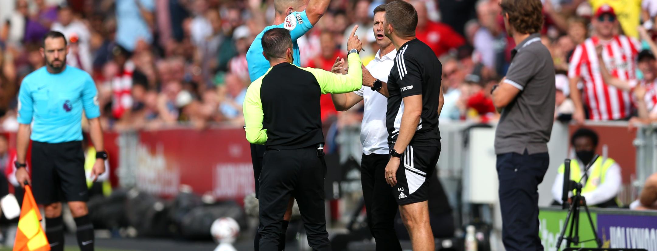 Jesse Marsch Sent Off As Leeds Lose To Brentford