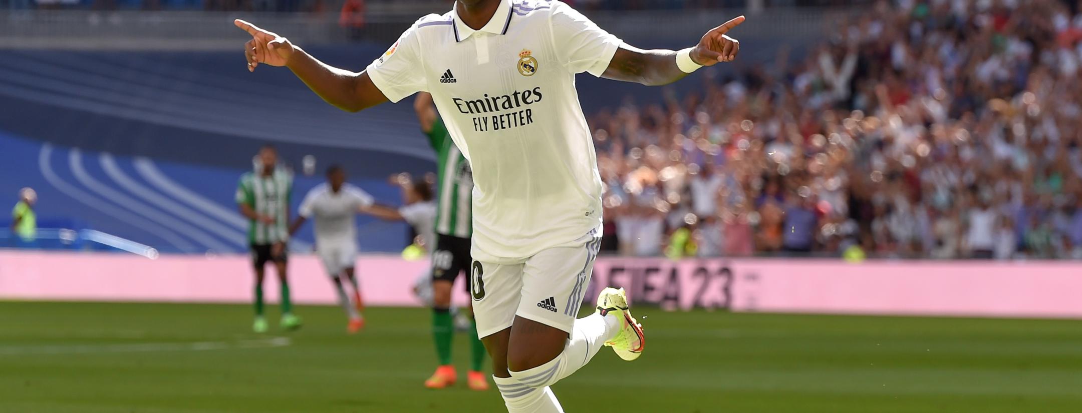 Vinícius goal vs Betis