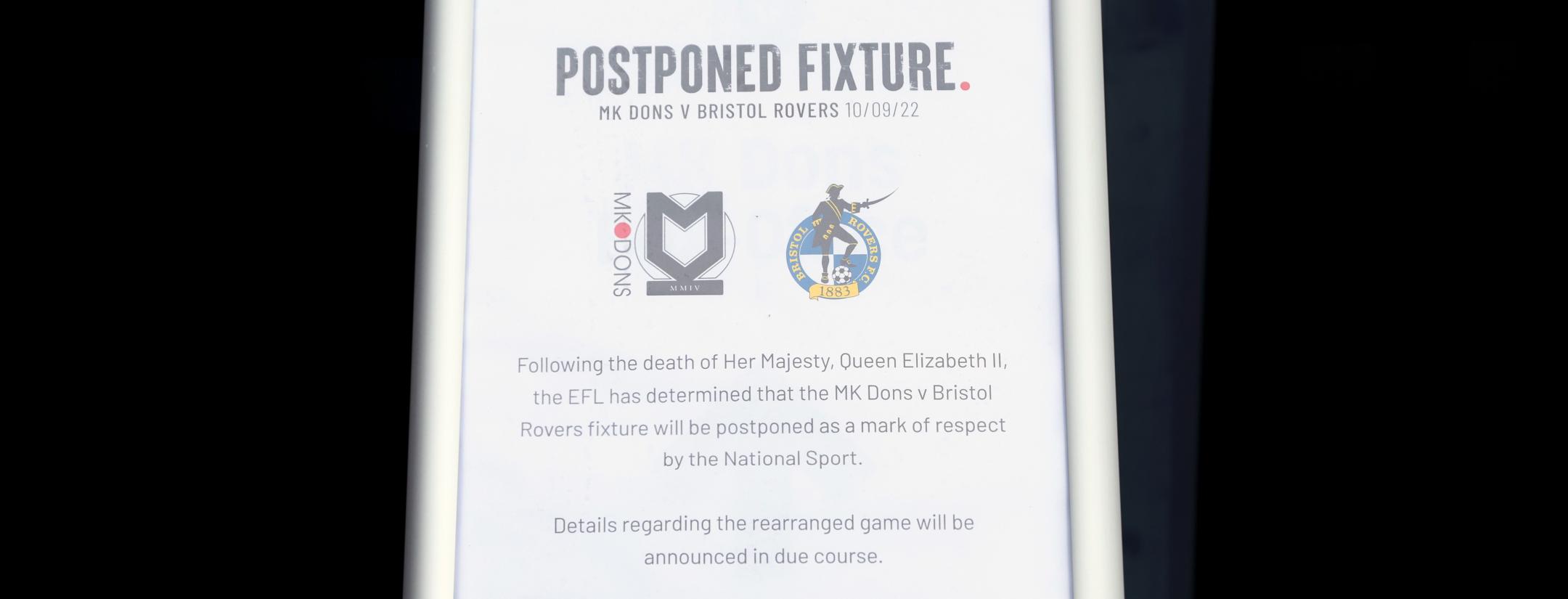 English Soccer Postponed