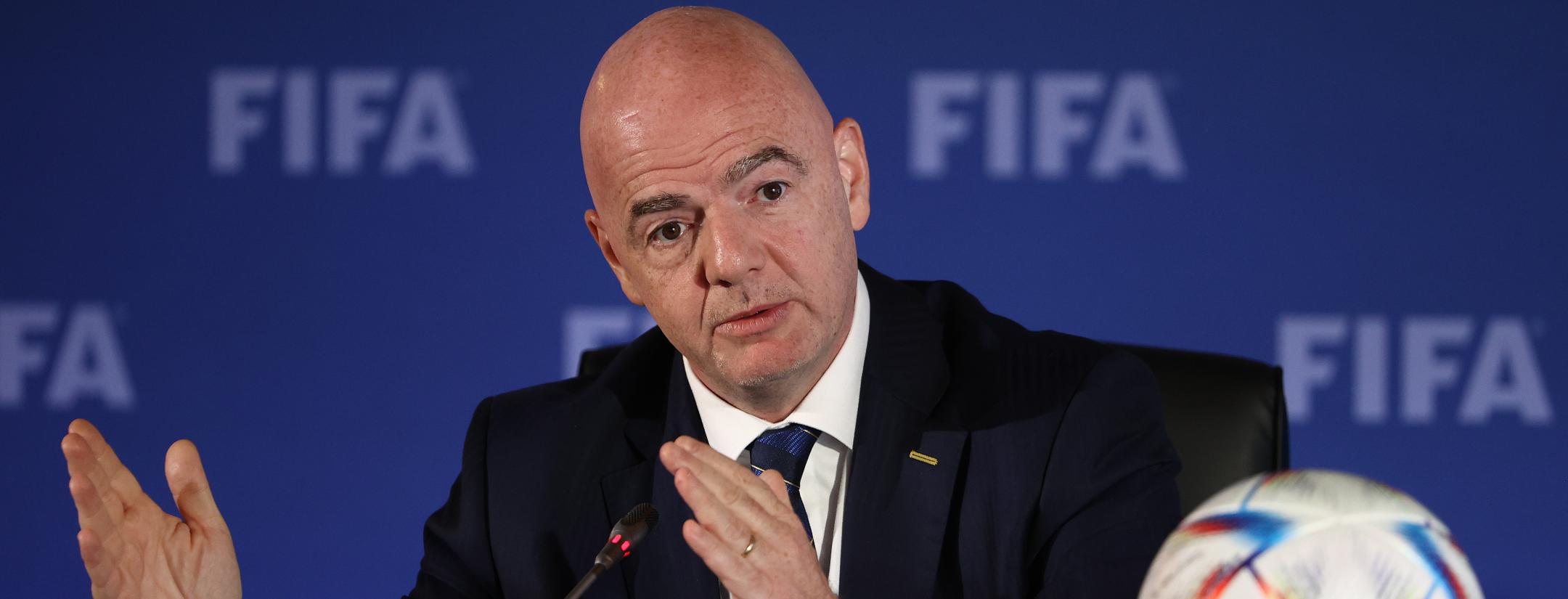 Gianni Infantino pleads teams to 'focus on the football'