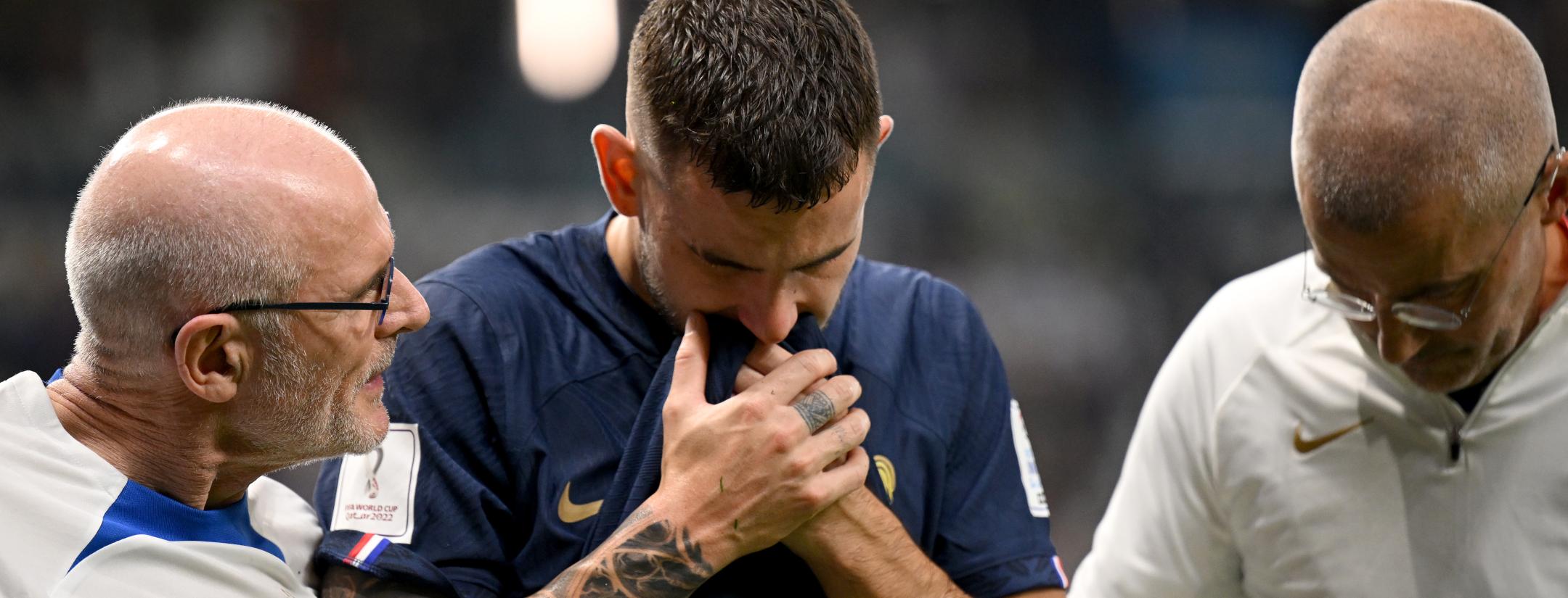 Lucas Hernandez will miss the rest of the World Cup after ACL tear