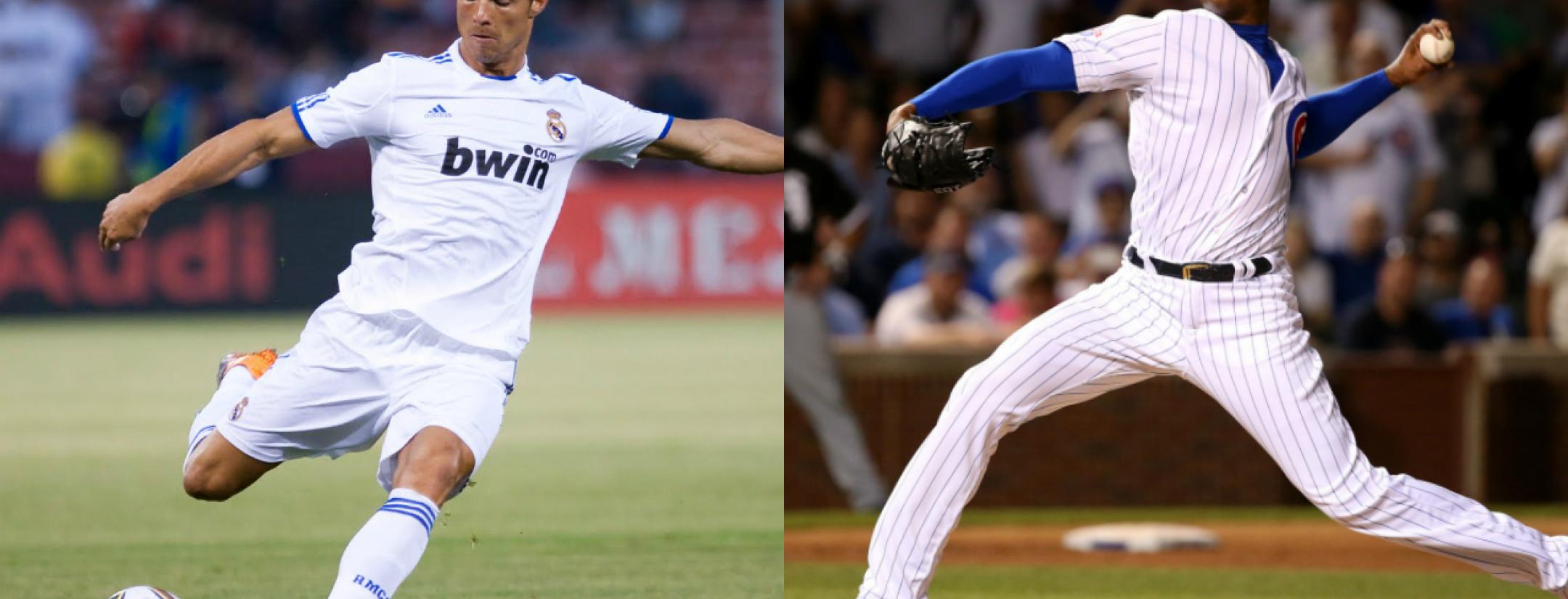 Cristiano Ronaldo and Aroldis Chapman