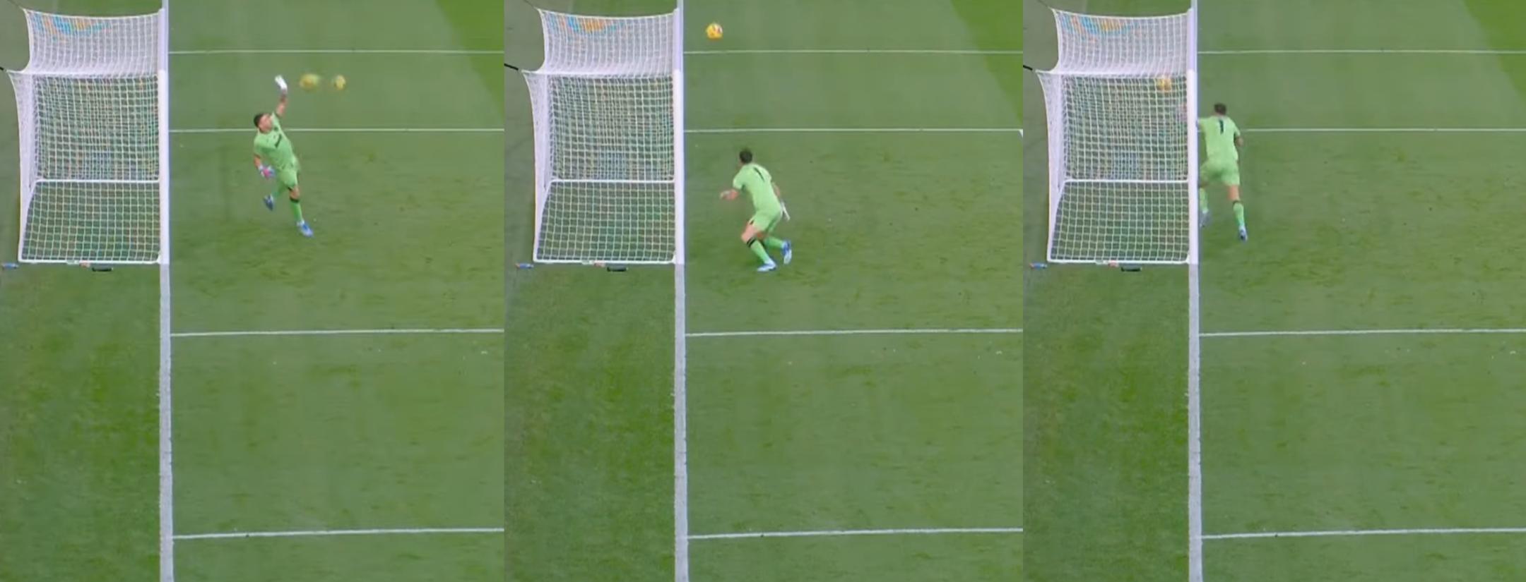 Dibu Martínez fail vs. Nottingham Forest