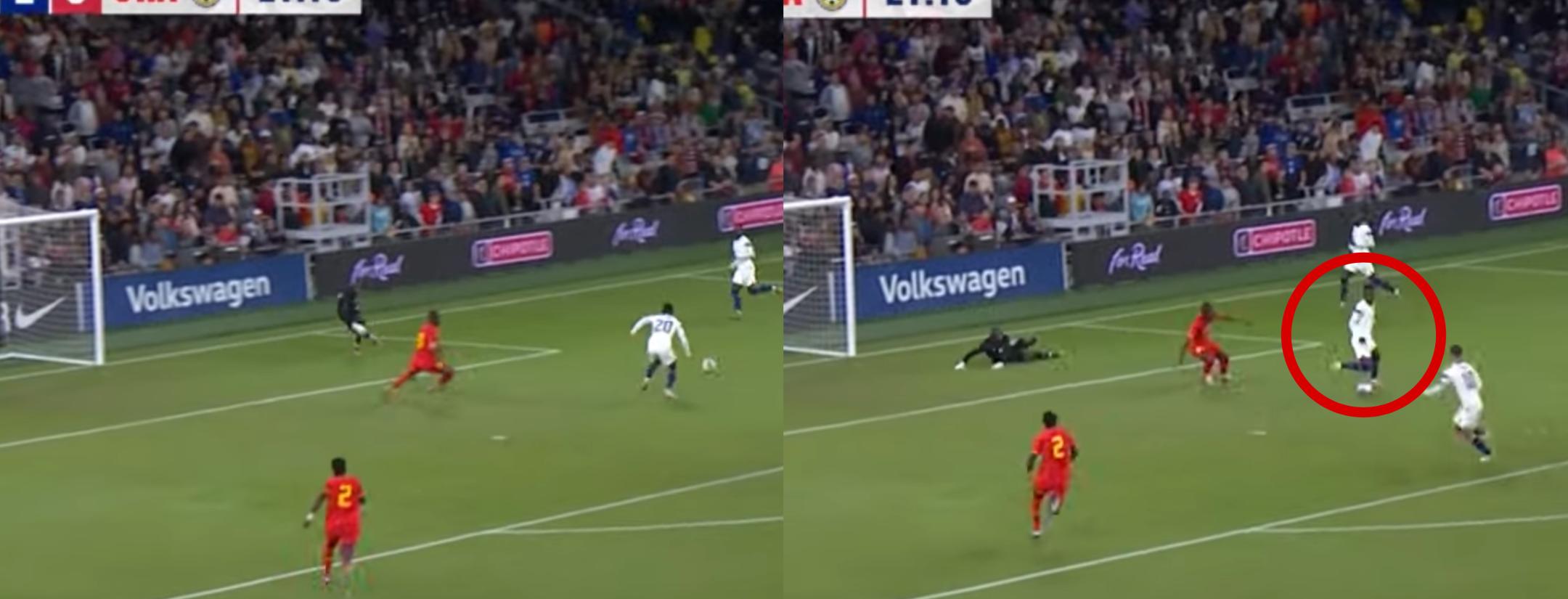 Folarin Balogun goal vs. Ghana