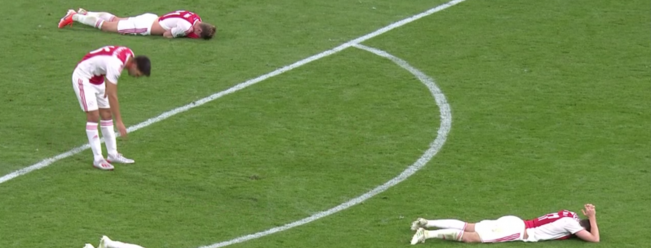 Ajax reaction to defeat