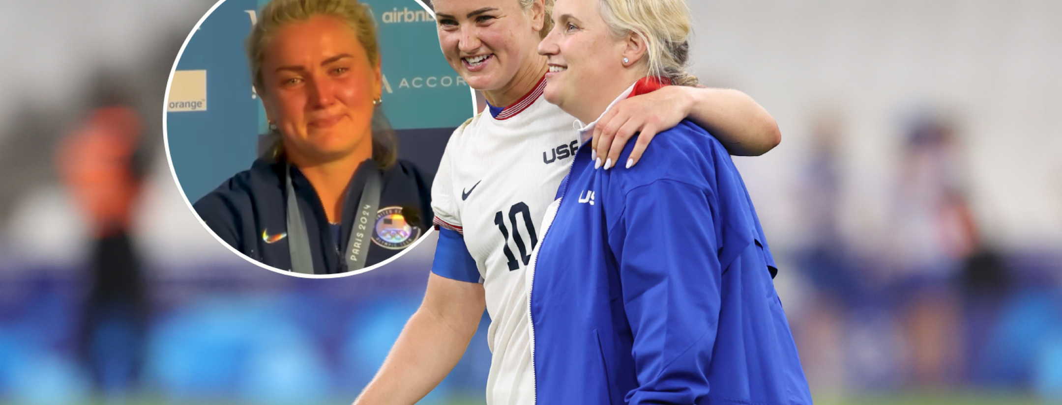 Lindsey Horan emotional press conference Emma Hayes