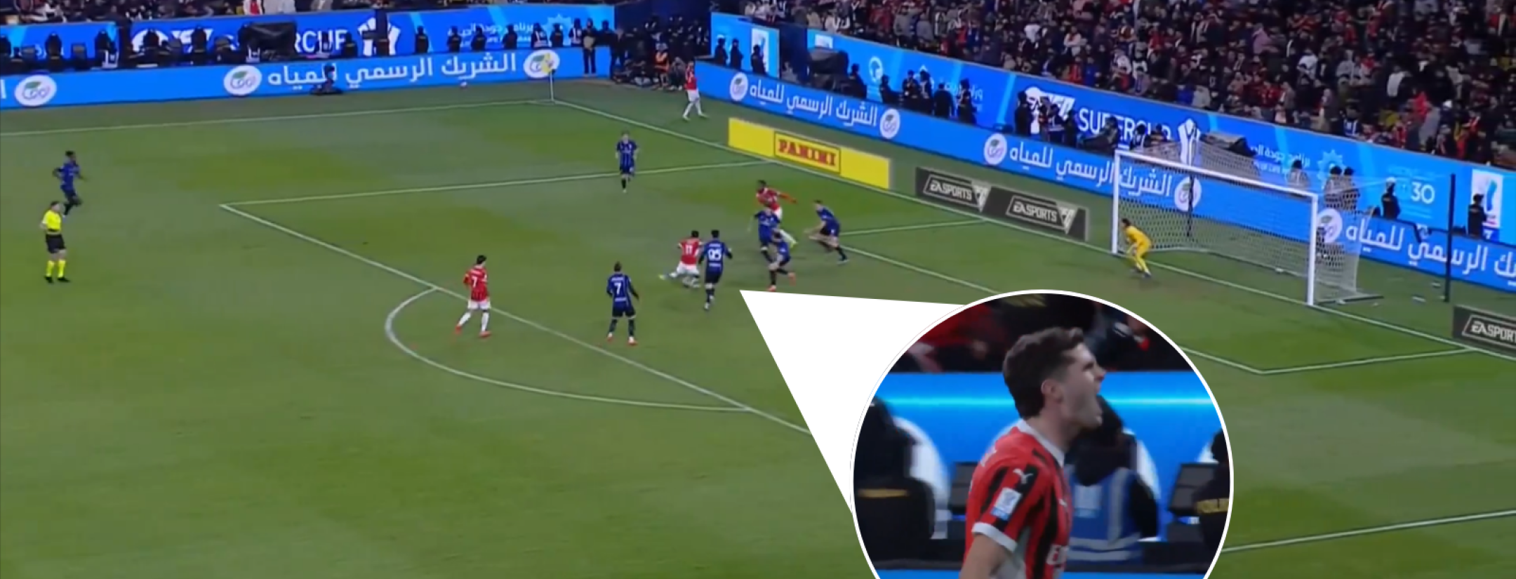 Christian Pulisic goal vs. Inter Milan in Supercoppa Final