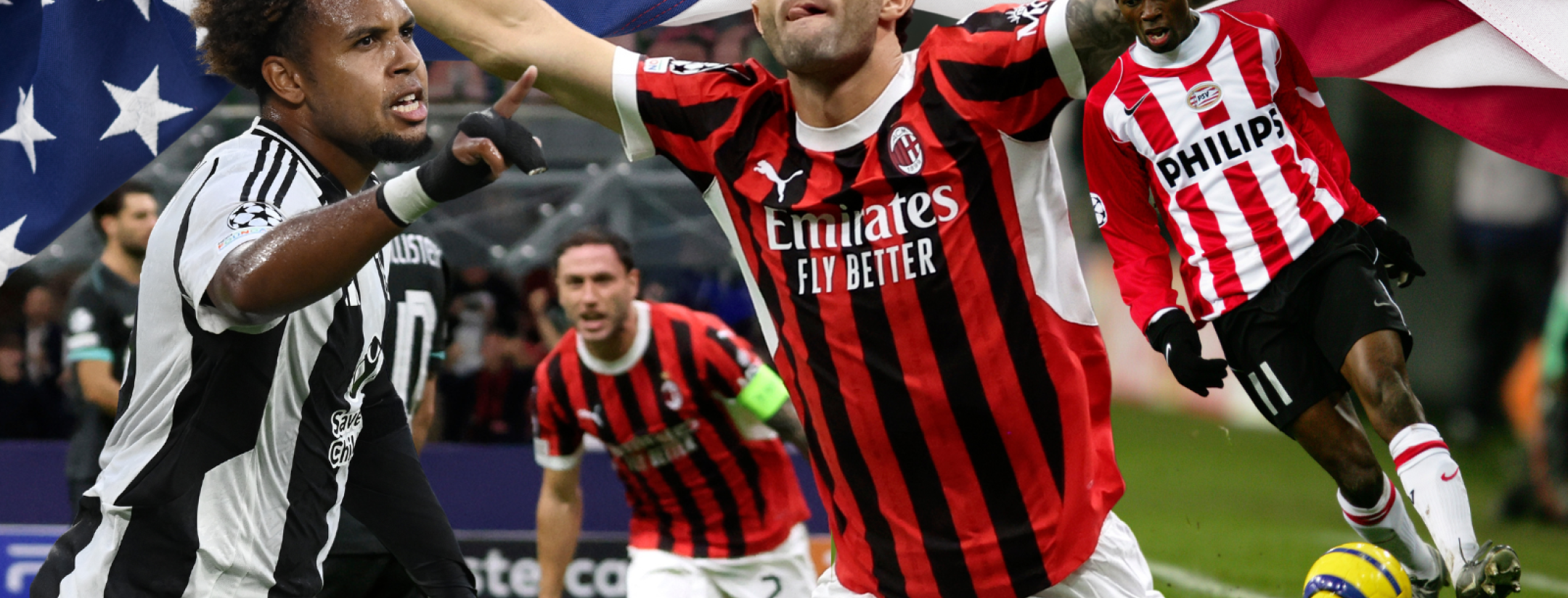 Americans with most Champions League goals.