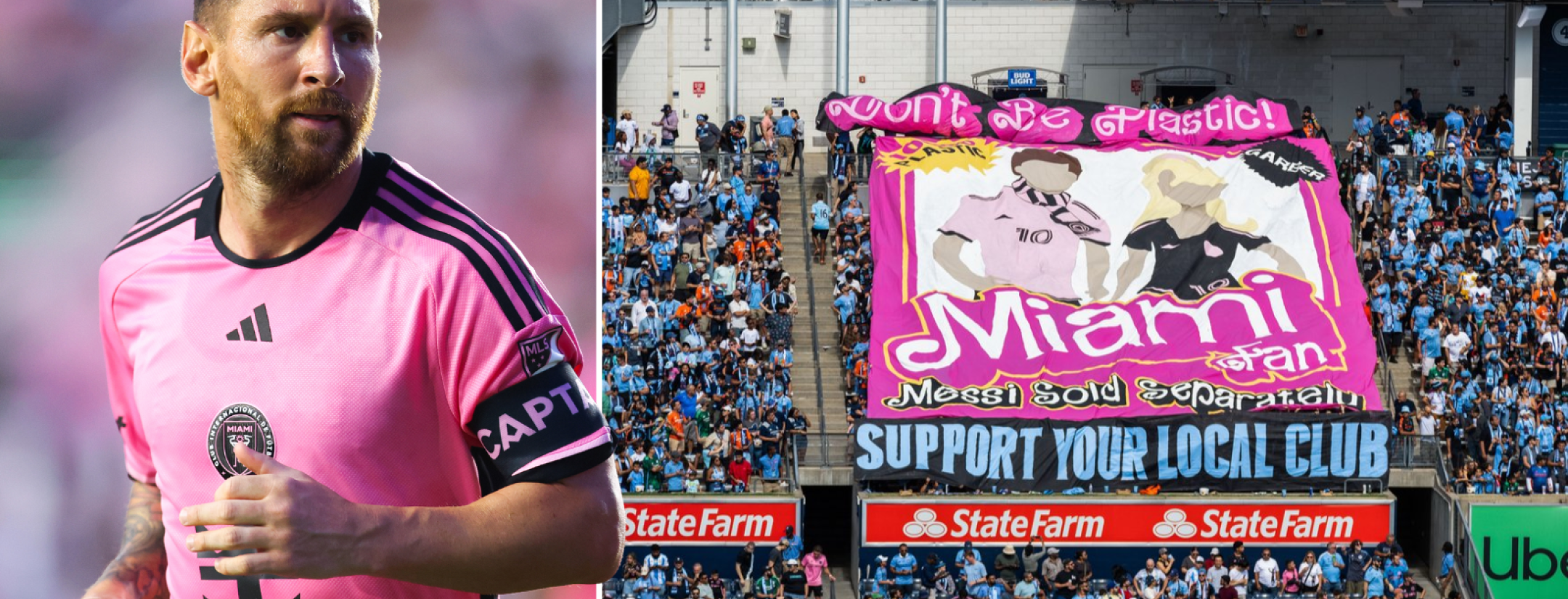 New York City FC Inter Miami "Tifo of the Year"