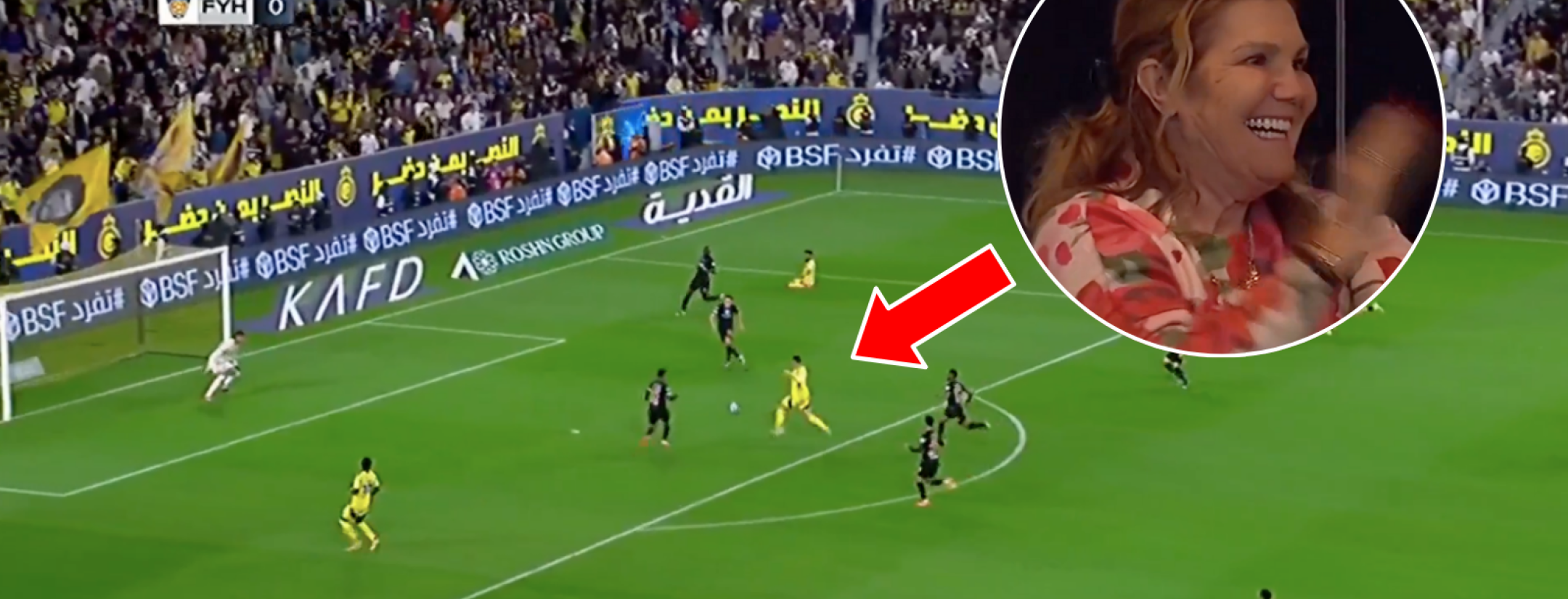 Cristiano Ronaldo first goal as 40-year-old