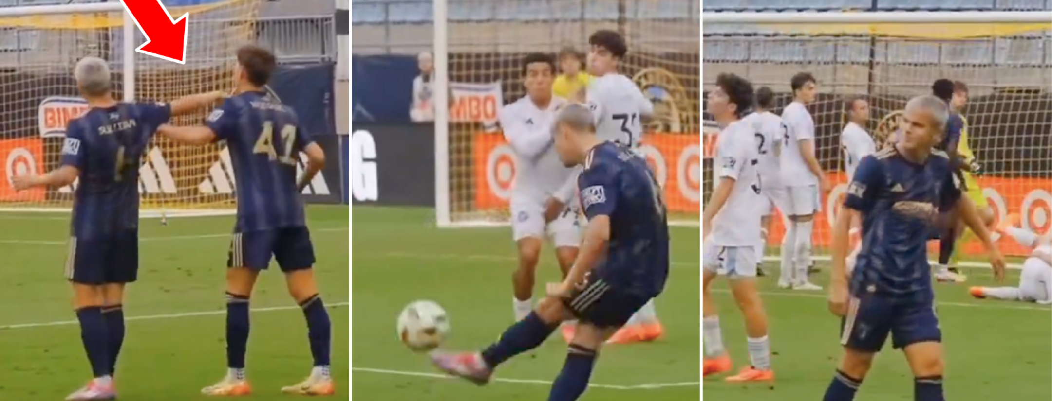 Cavan Sullivan viral free kick