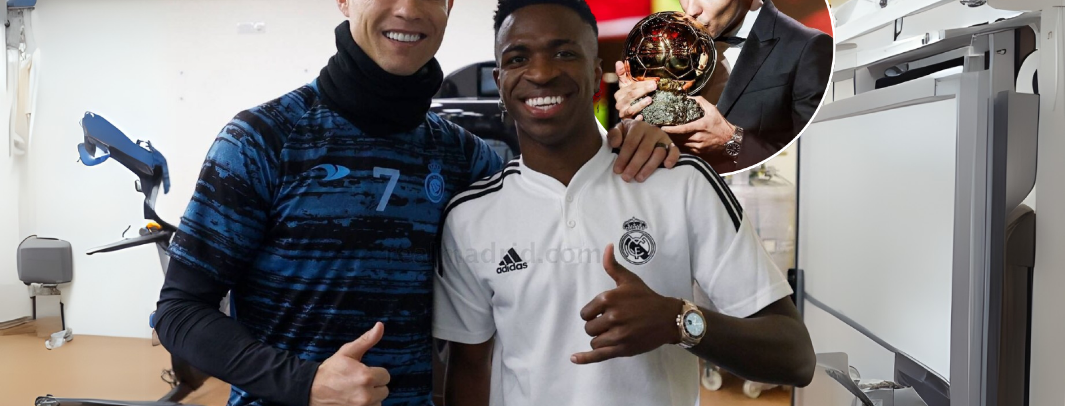 Cristiano Ronaldo Vinicius Jr Ballon d'Or snub