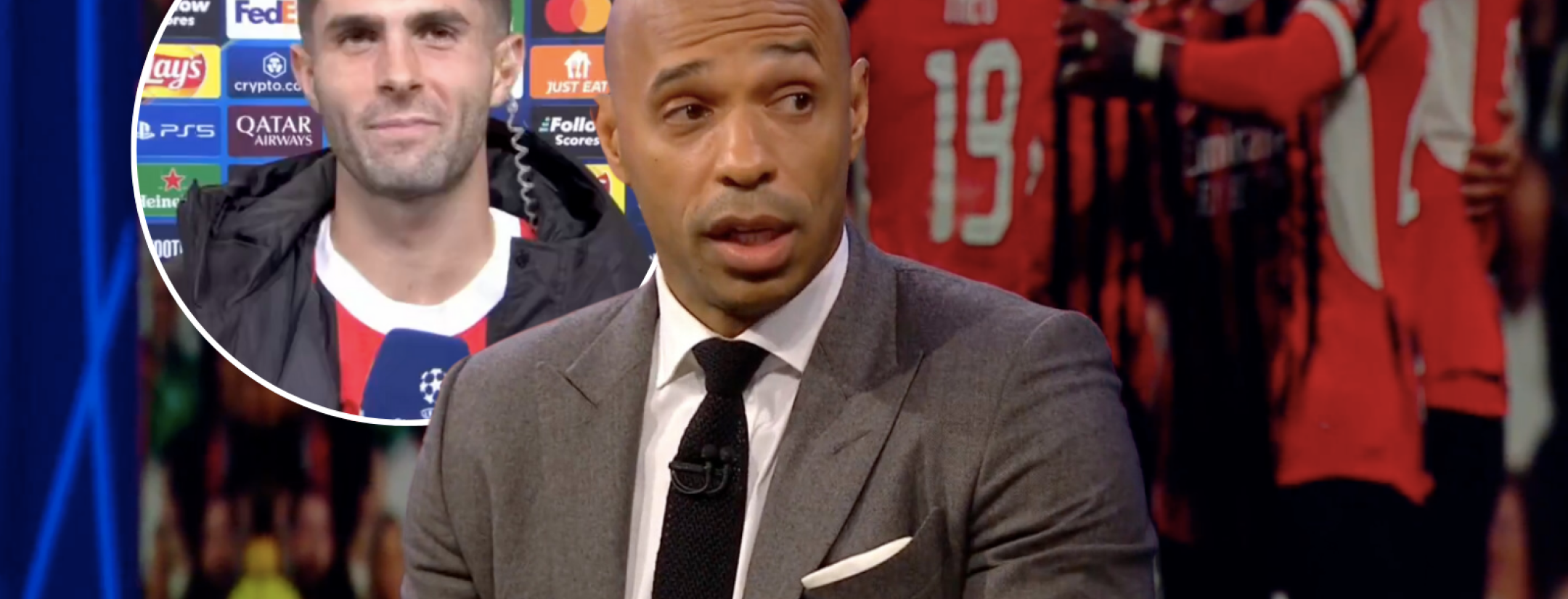 Thierry Henry Pulisic quote