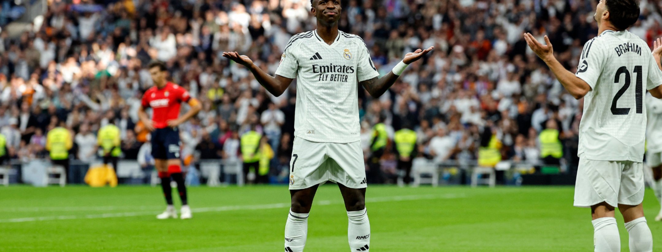 Vini Jr. hat trick vs. Osasuna