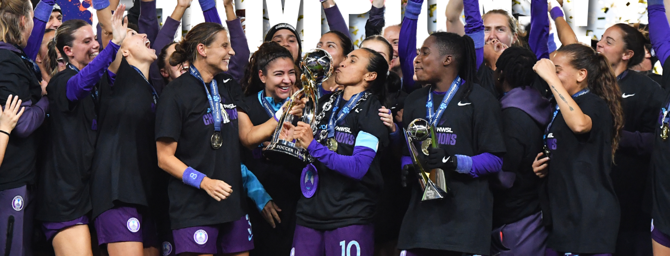 Marta lifts NWSL Championship trophy with Orlando Pride