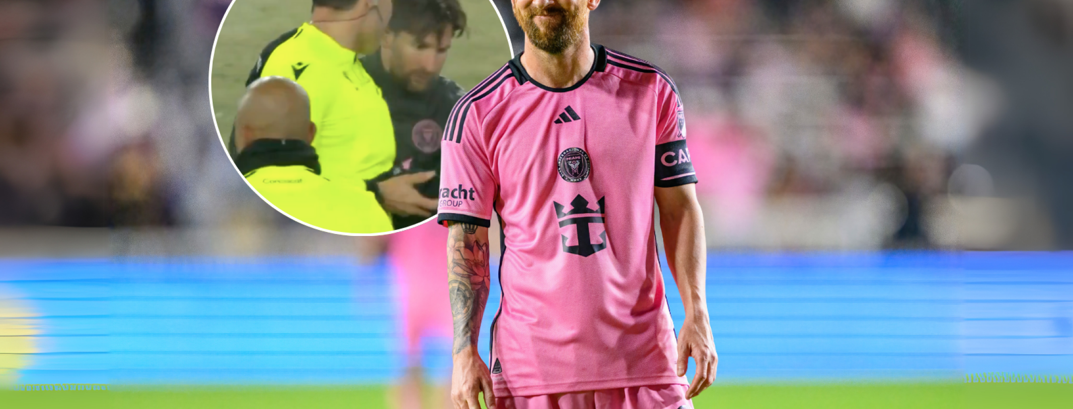 Referee asks Lionel Messi for autograph in Champions Cup clash; hit ...