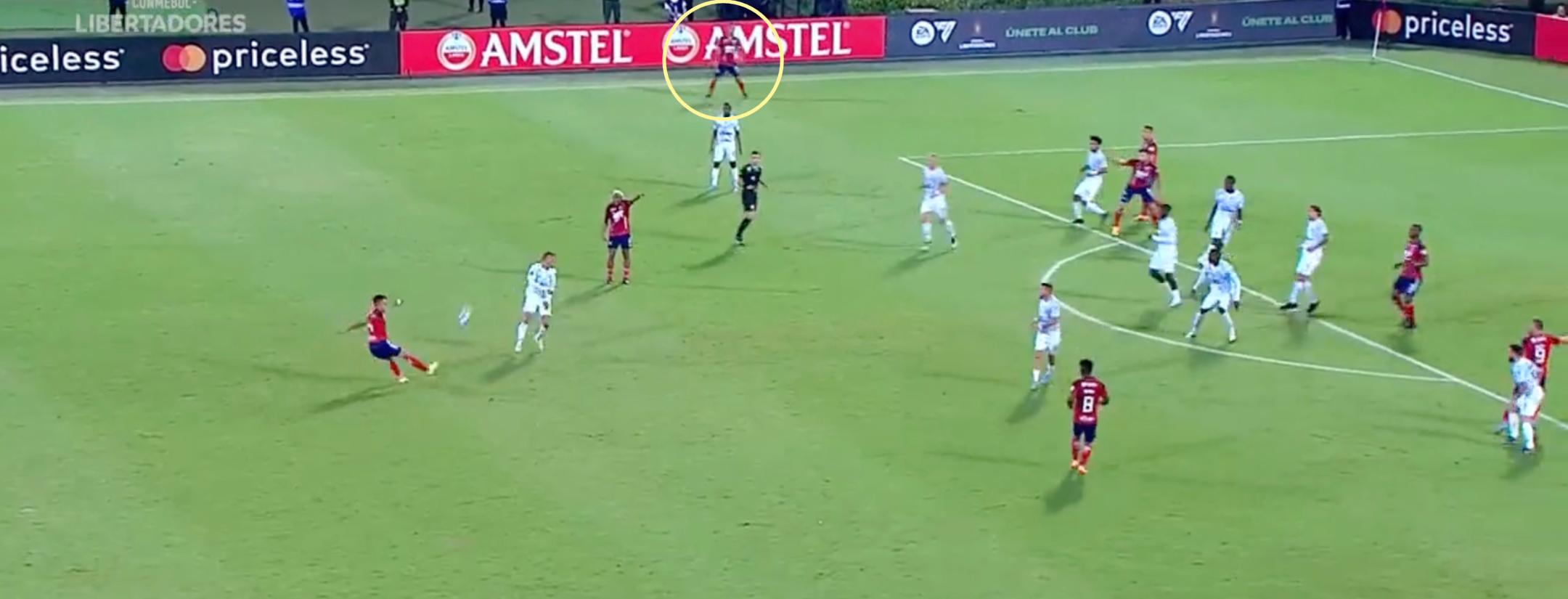 Andres Ricaurte assist Libertadores