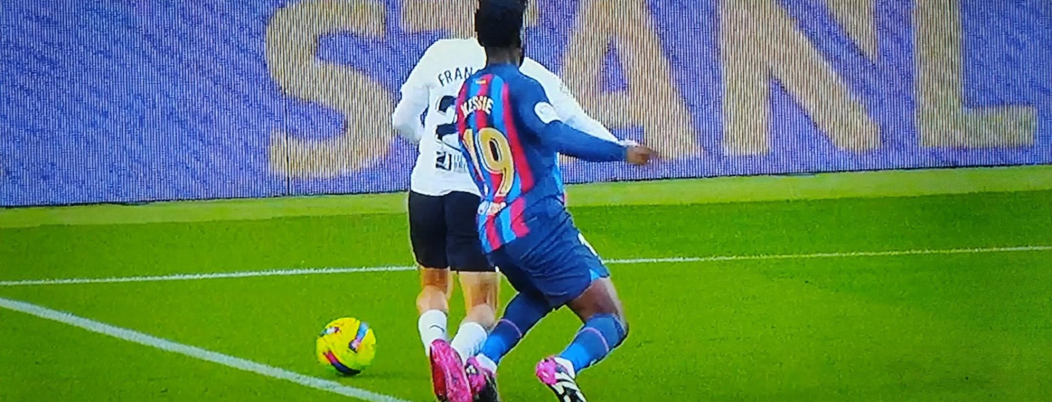 Barcelona Valencia penalty