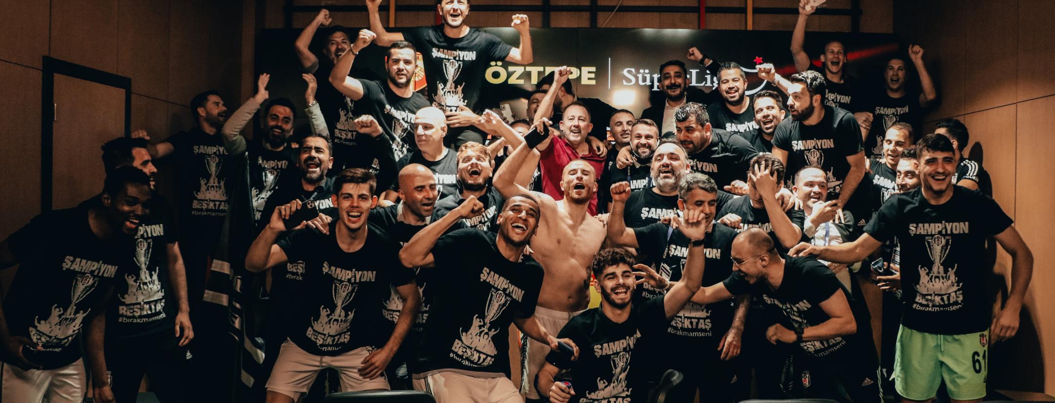 Besiktas celebrates Super Lig title