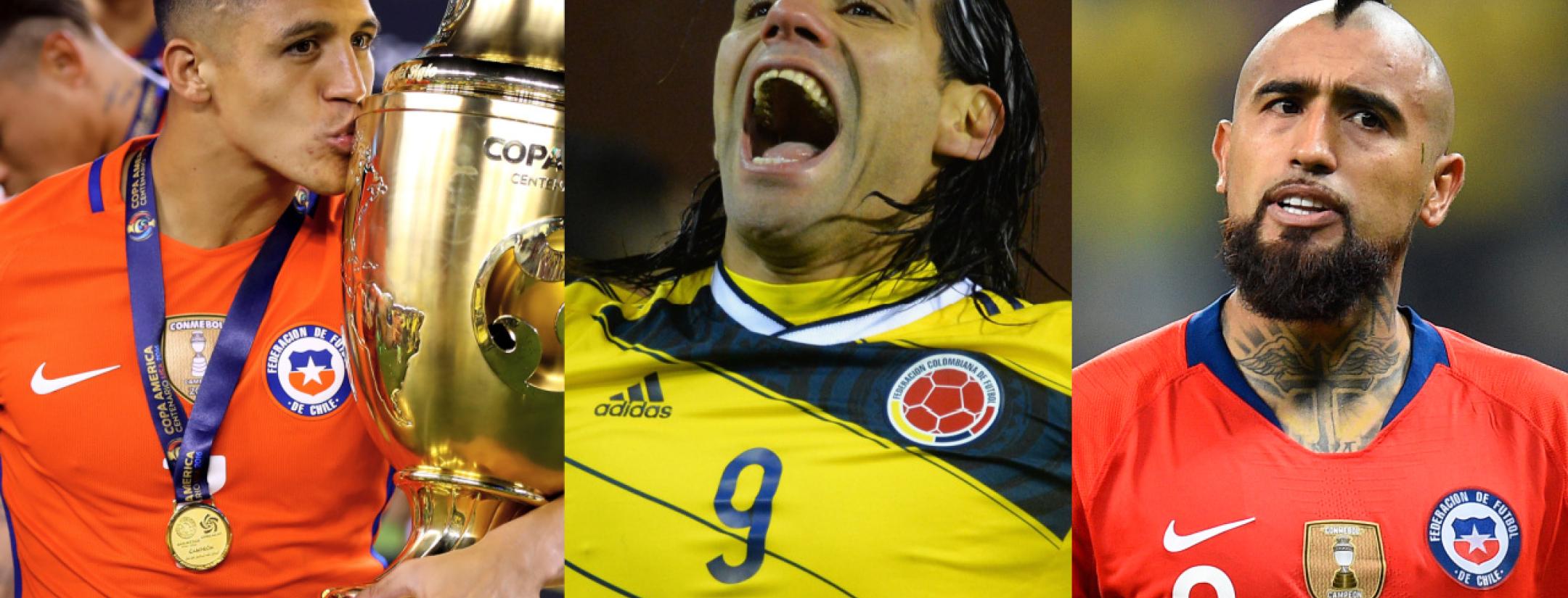 Colombia and Chile out of World Cup