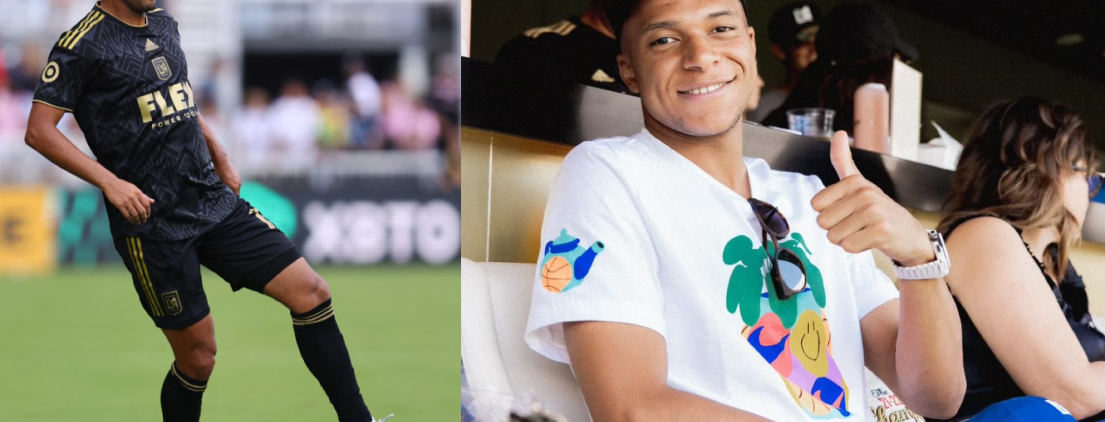 Kylian Mbappe in Los Angeles