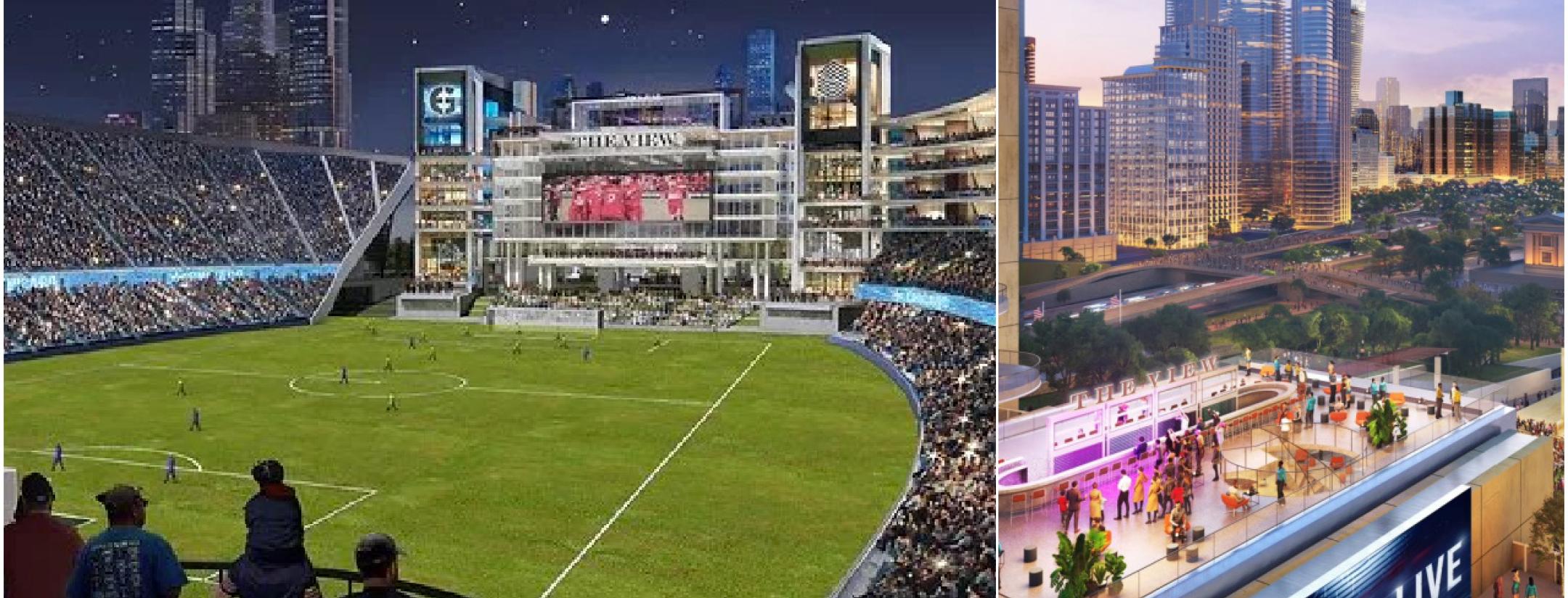 Soldier Field soccer-specific designs